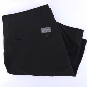 Volcom Surf & Turf Hybrid Shorts Mens 34 Black 4-Way Stretch